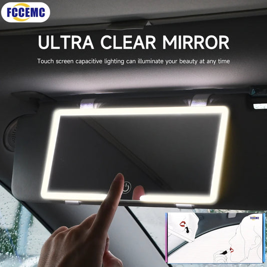 Universal LED Vanity Visor Mirror